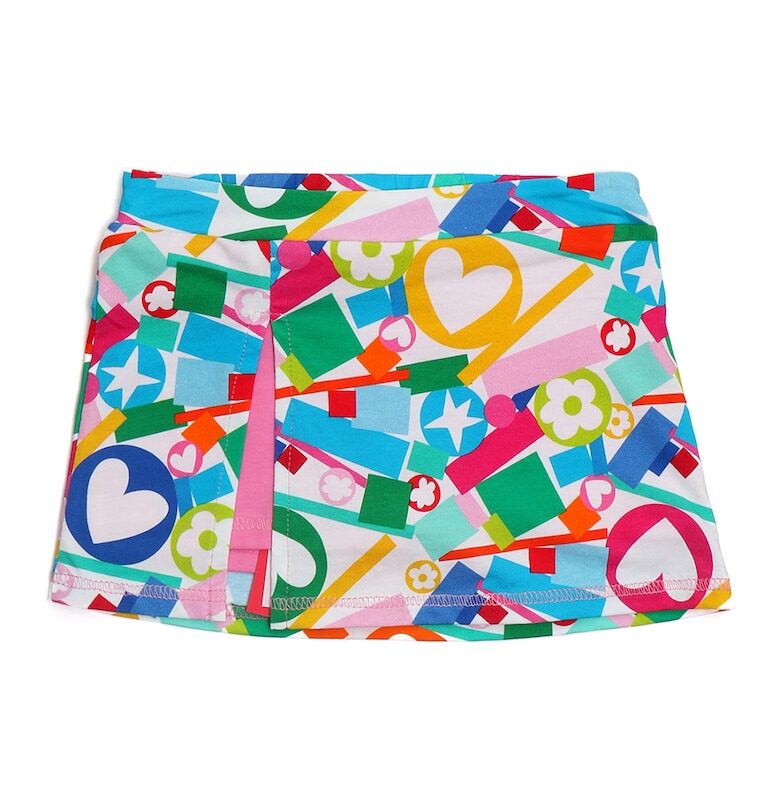 Скорт с шарка и фронтална цепка Agatha Ruiz de la Prada