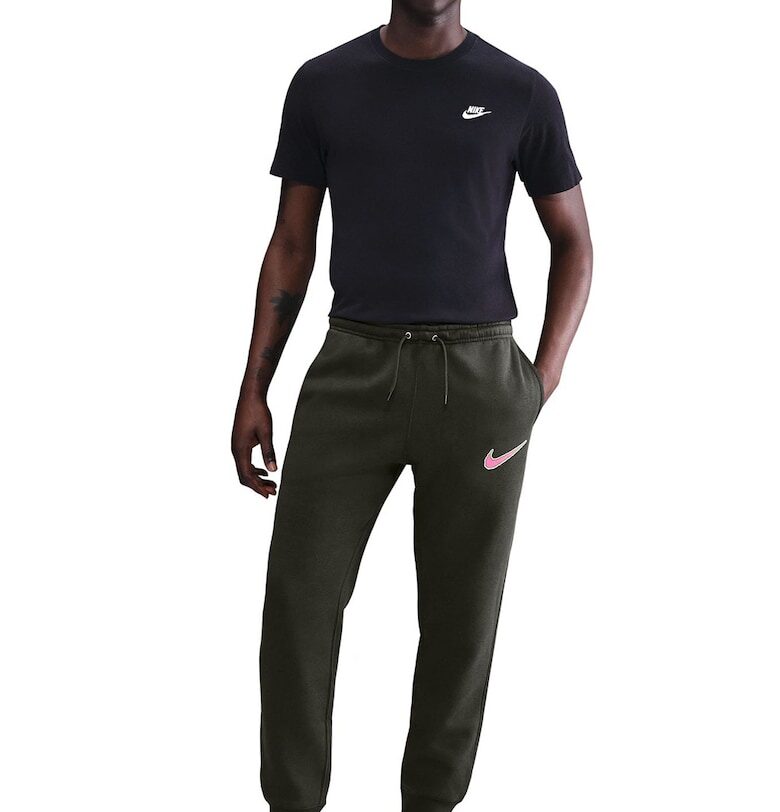 Скосен спортен панталон с връзка Nike