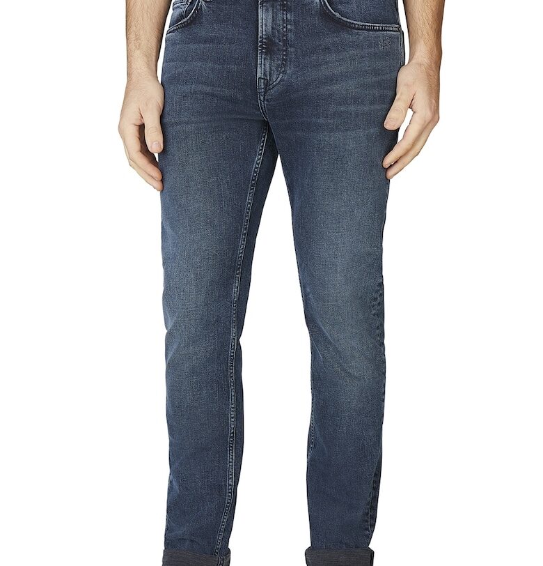 Скосени дънки с миди талия Pepe Jeans London