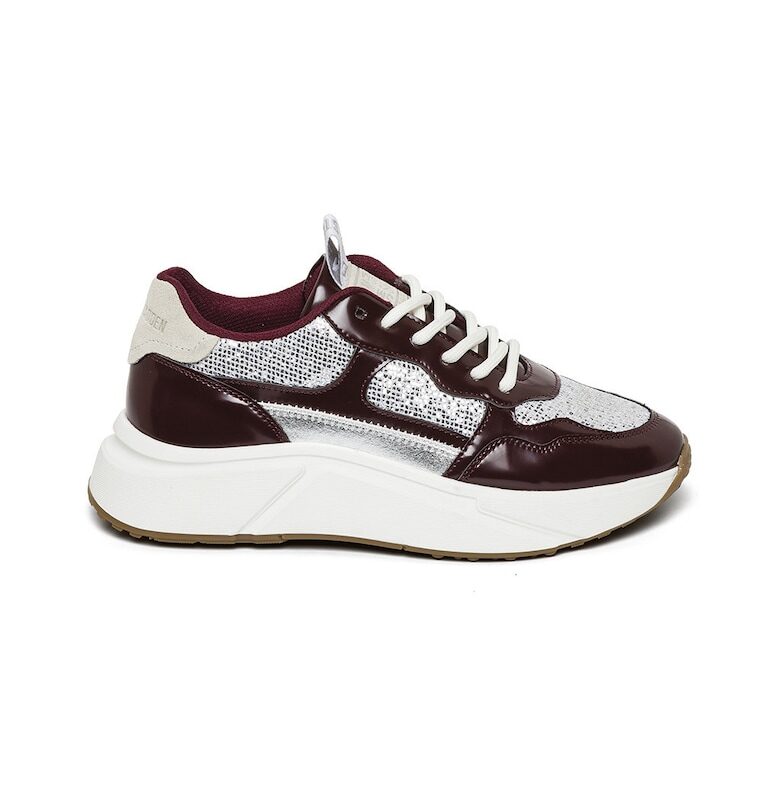 Скосени маратонки от еко кожа Steve Madden