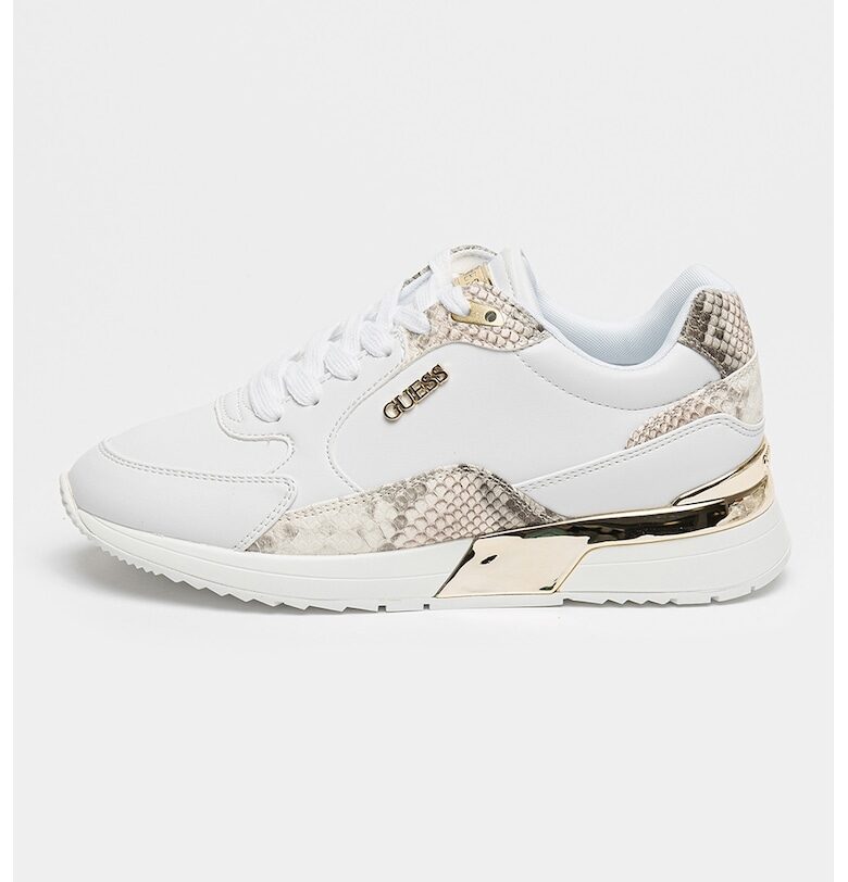 Скосени спортни обувки Moxea от еко кожа GUESS