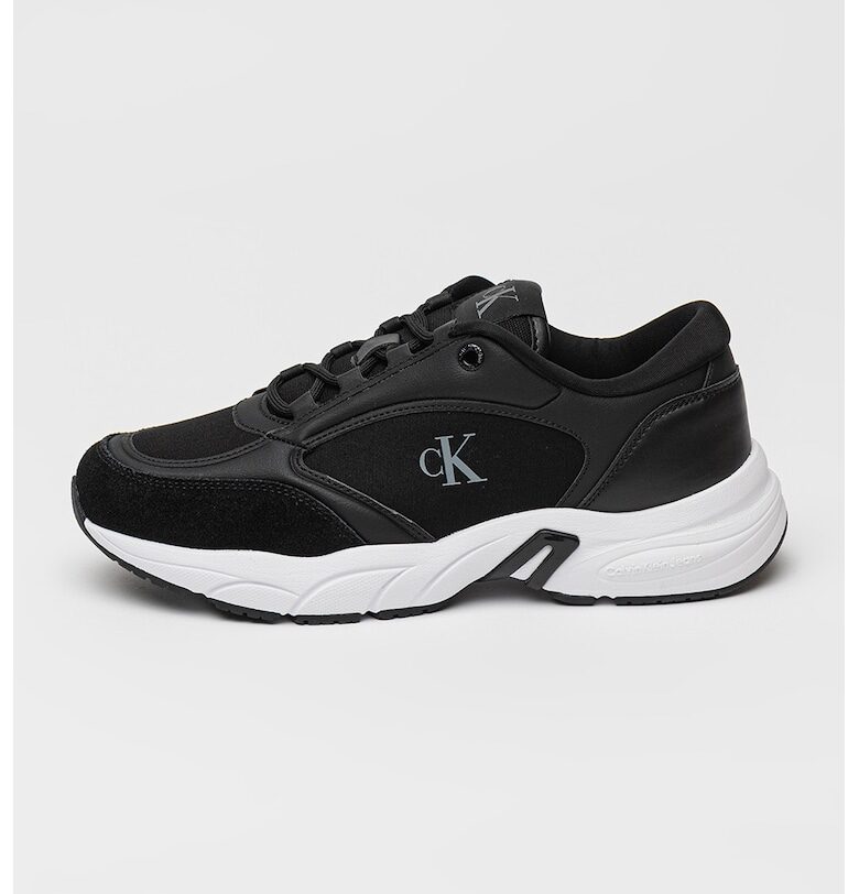 Скосени спортни обувки с лого CALVIN KLEIN JEANS