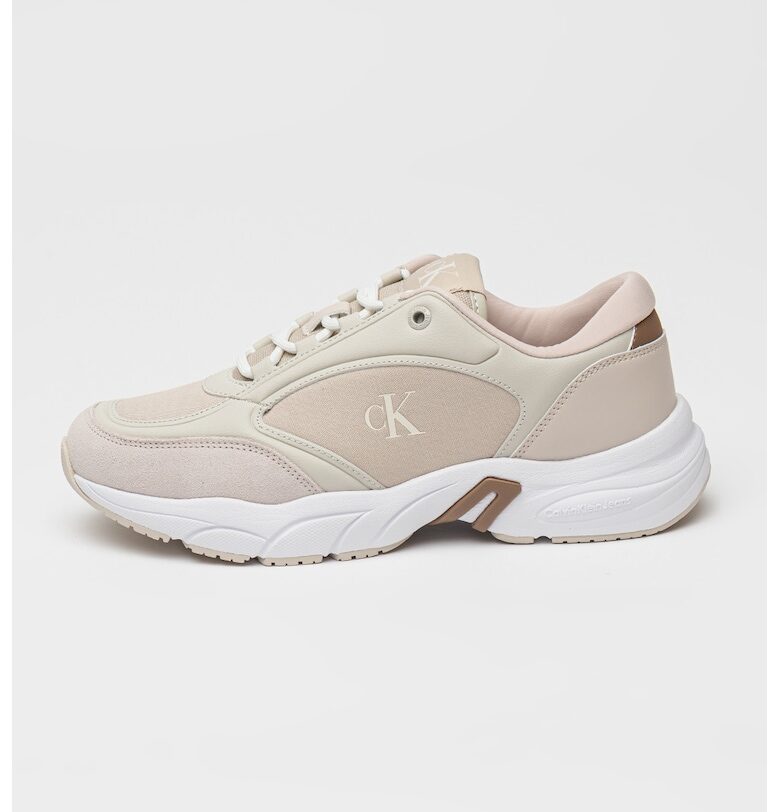 Скосени спортни обувки с лого CALVIN KLEIN JEANS