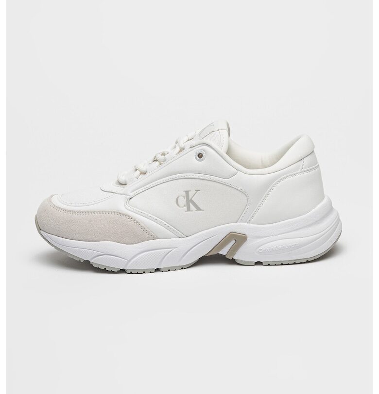 Скосени спортни обувки с лого CALVIN KLEIN JEANS