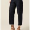 Скъсени дънки стил Mom Fit Oltre
