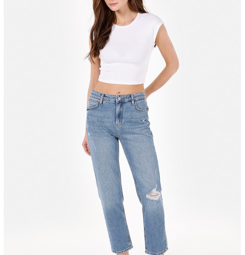 Скъсени прави дънки COLINS