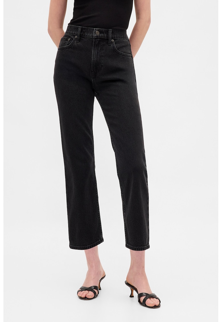 Скъсени слим дънки GAP