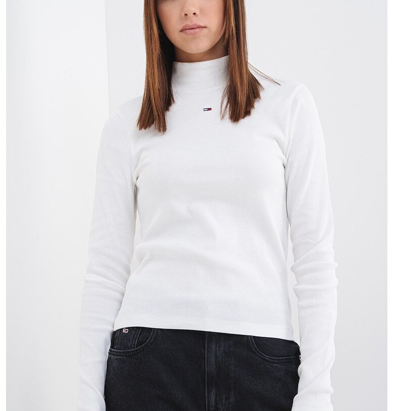Слим блуза с памук Tommy Jeans