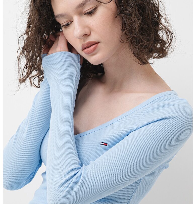 Слим блуза с шпиц Tommy Jeans