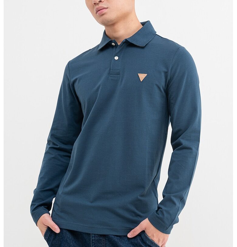 Слим блуза с яка GUESS