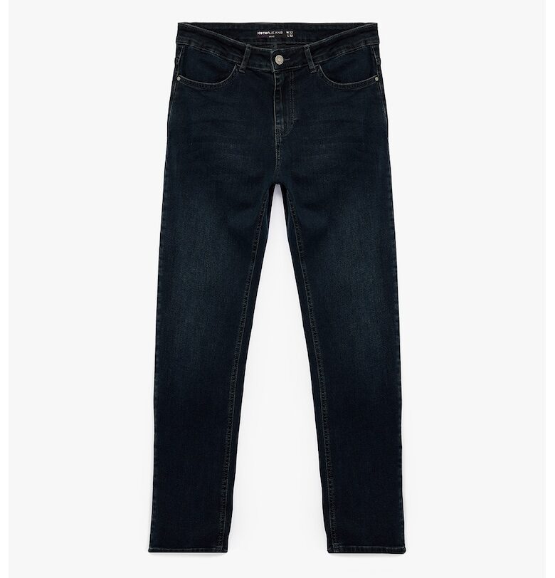 Слим дънки Brad с миди талия KOTON