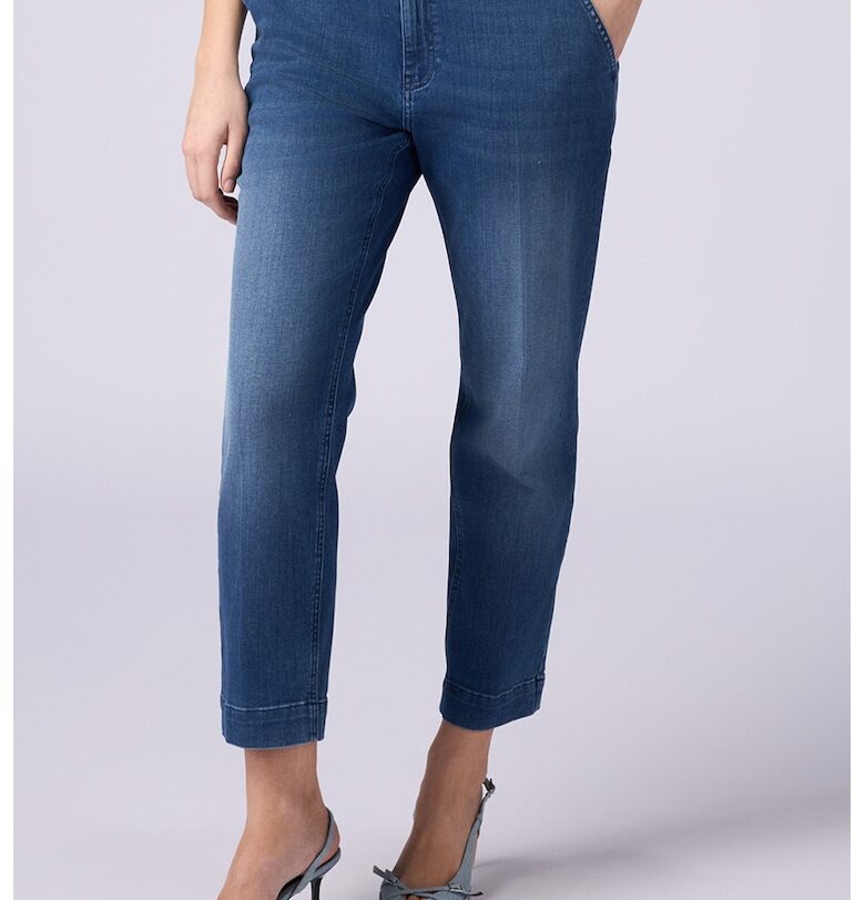 Слим дънки с колан Oltre