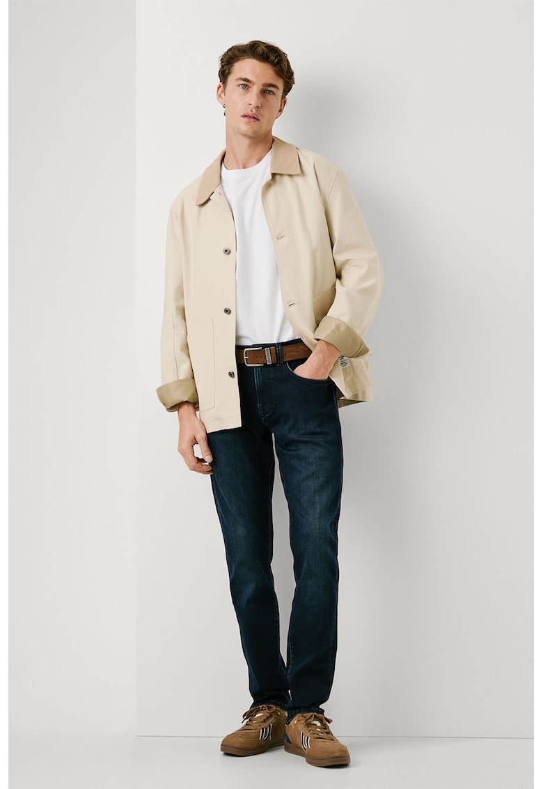 Слим дънки с миди талия Pepe Jeans London