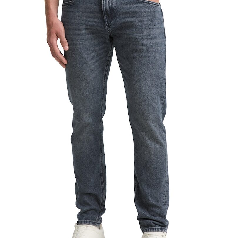 Слим дънки със захабен ефект Tom Tailor