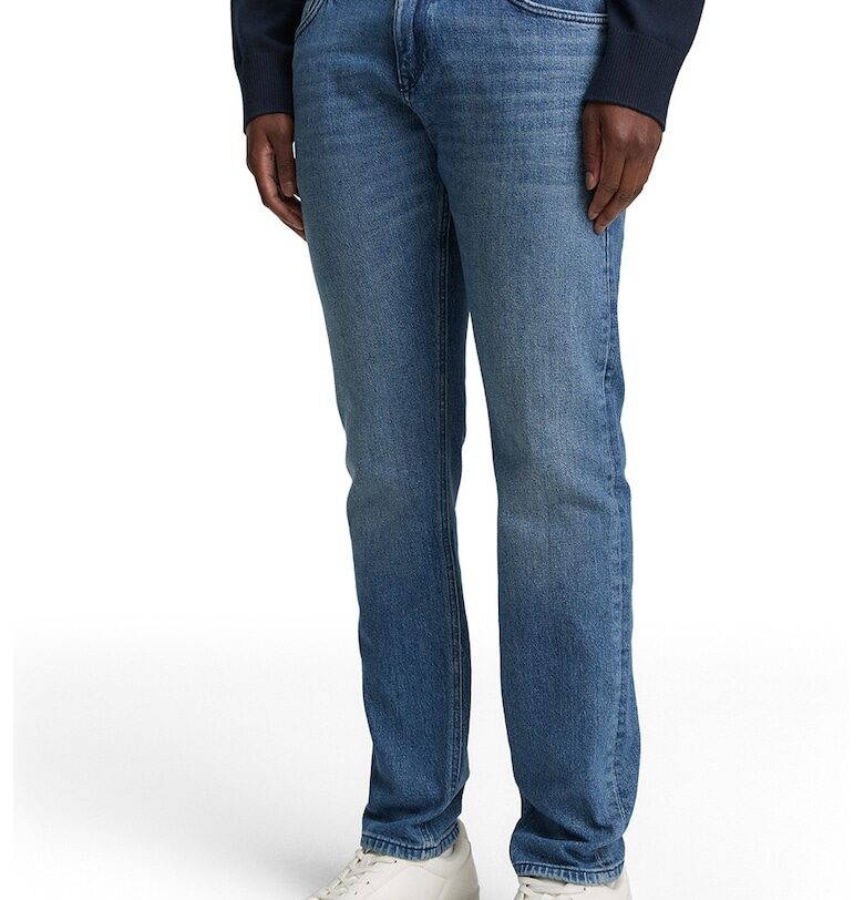 Слим дънки със захабен ефект Tom Tailor