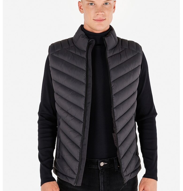 Слим елек с цип COLINS