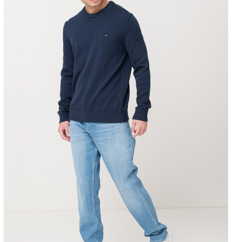 Слим пуловер от органичен памук Tommy Jeans