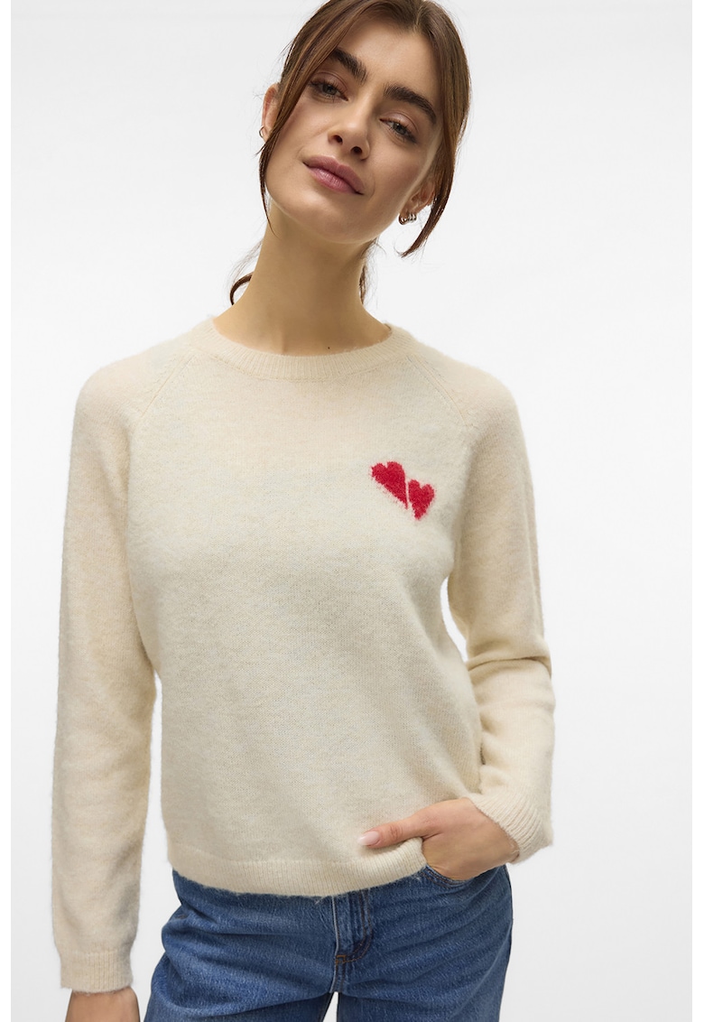 Слим пуловер с вълна Vero Moda