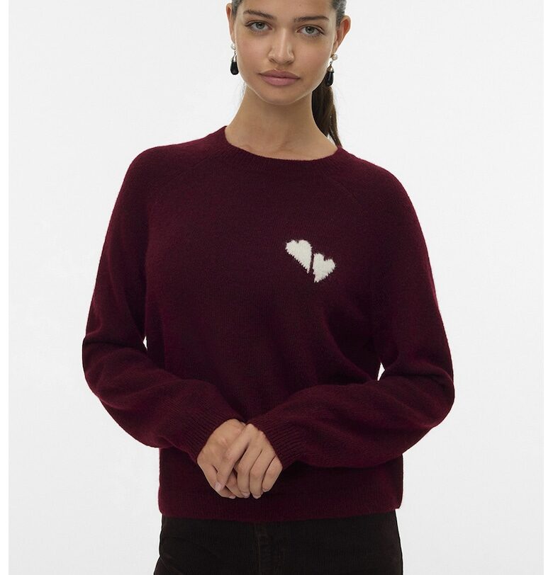 Слим пуловер с вълна Vero Moda