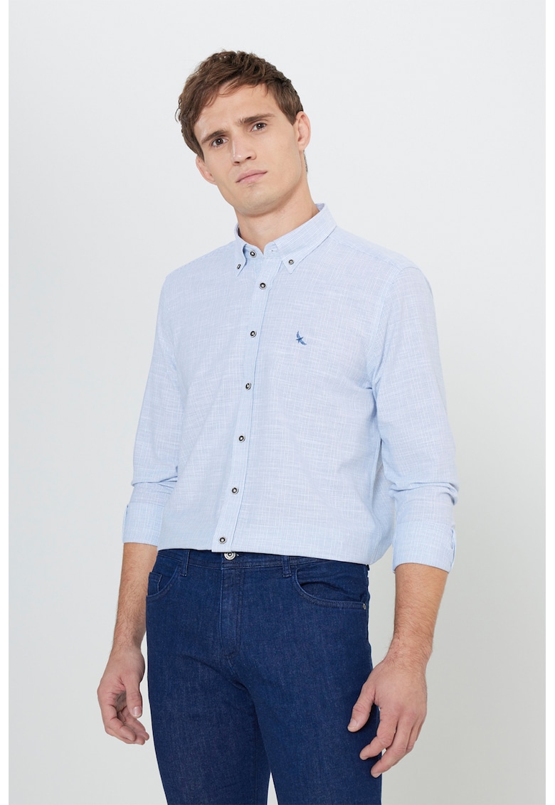 Слим риза с копчета на яката ACCo