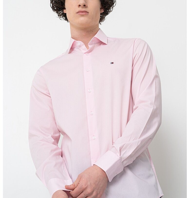 Слим риза с лого Tommy Hilfiger