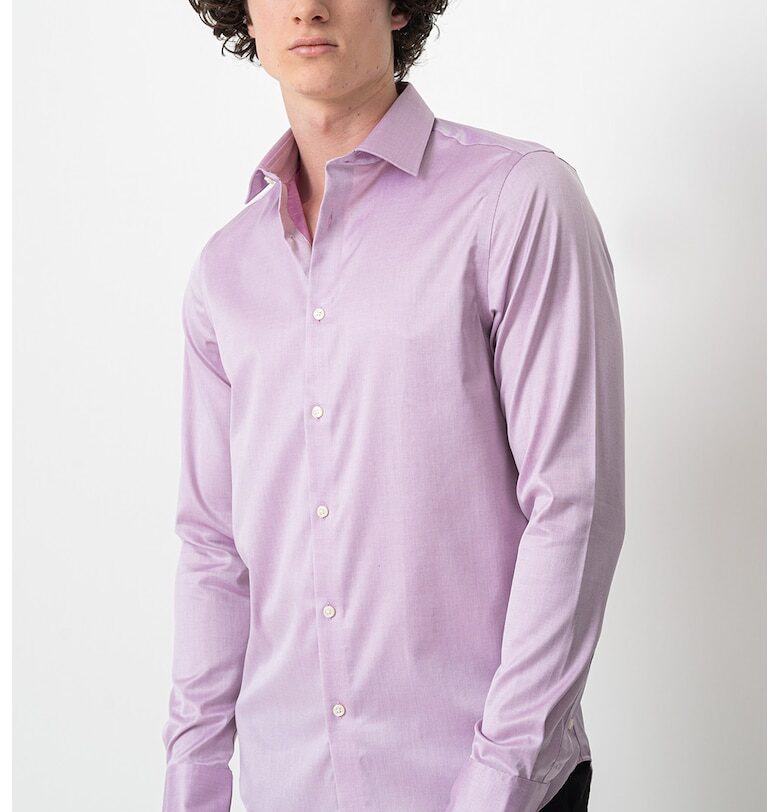 Слим риза с памук CALVIN KLEIN