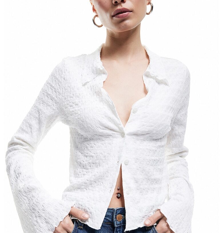 Слим риза с разкроени ръкави KOTON