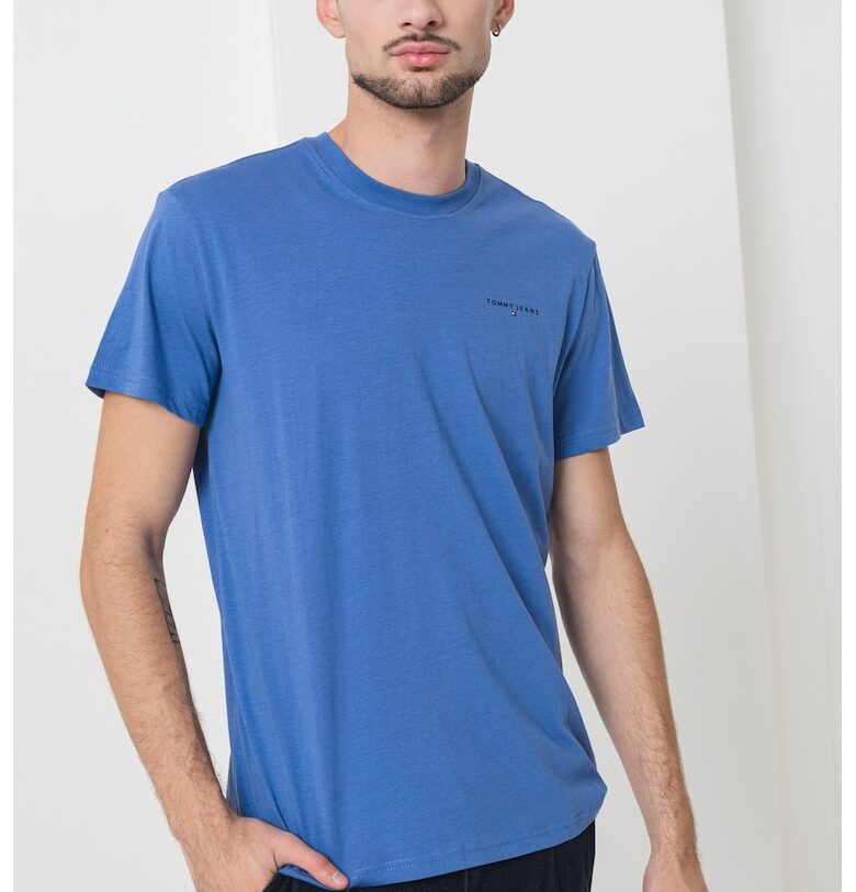 Слим тениска с лого Tommy Jeans