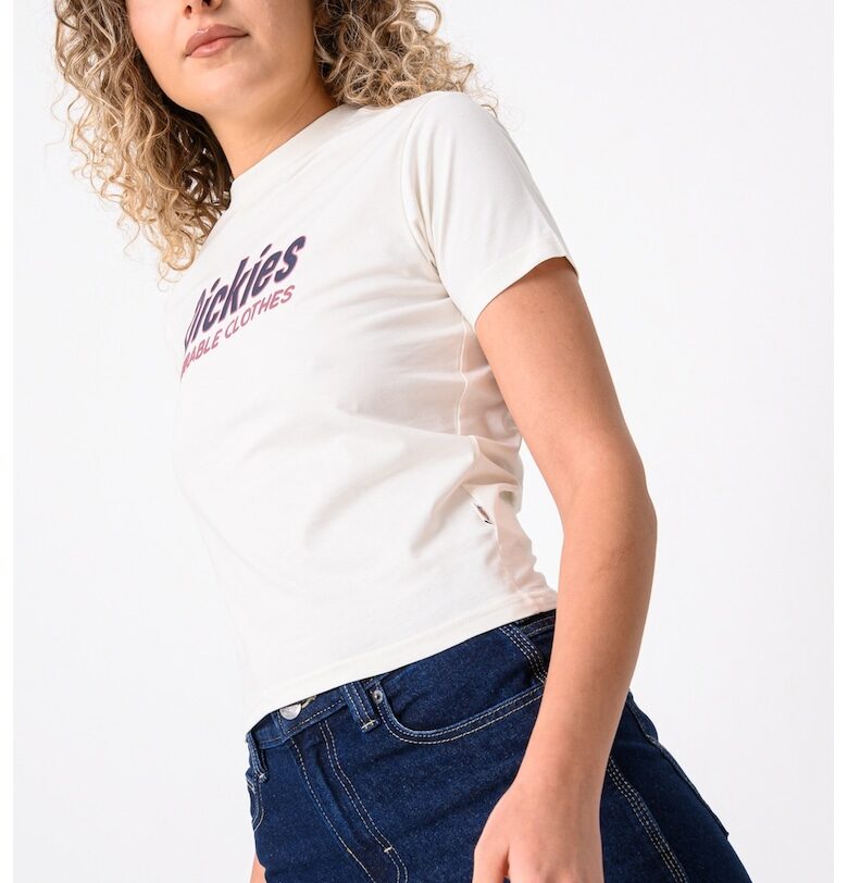 Слим тениска с овално деколте Dickies