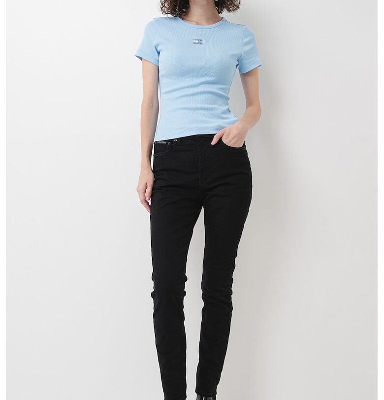 Слим тениска с рипс Tommy Jeans