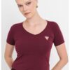 Слим тениска с шпиц GUESS