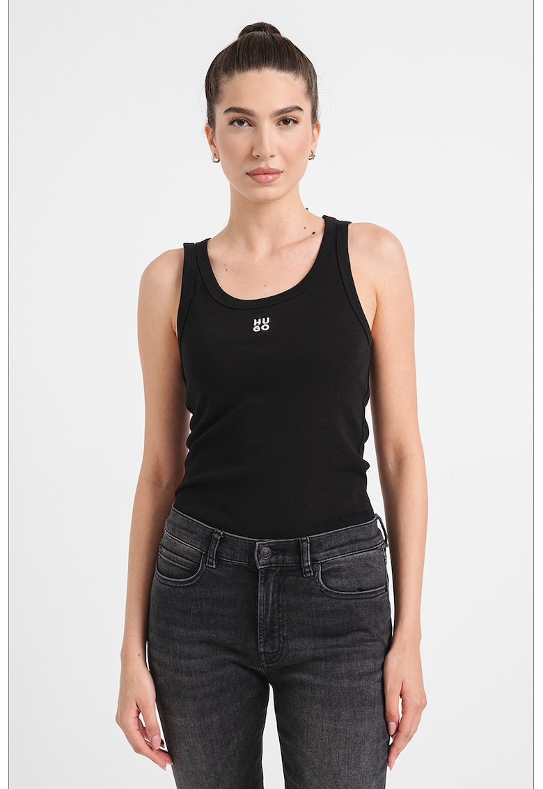 Слим топ с лого HUGO