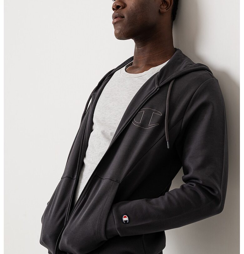 Слим худи с цип Champion