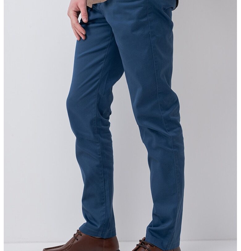 Слим чино панталон със скосени джобове CALVIN KLEIN