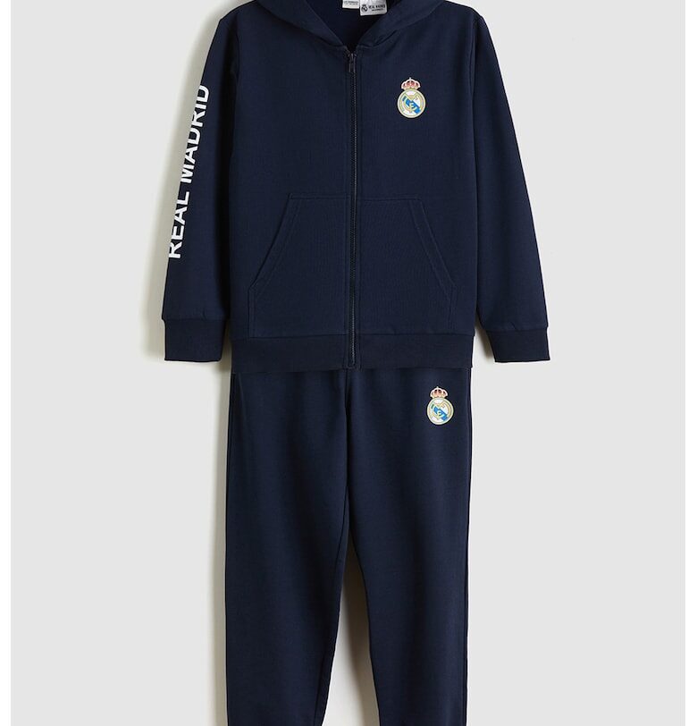 Спортен екип с качулка и принт LC WAIKIKI