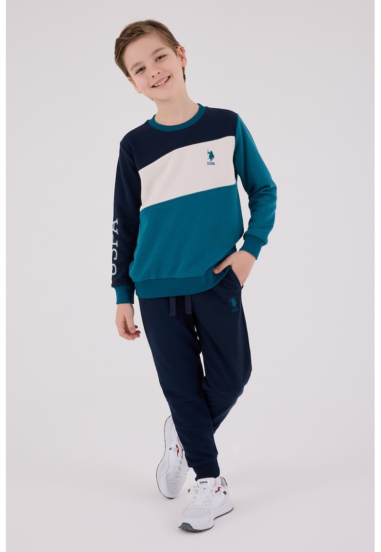 Спортен екип с памук с бродирано лого US Polo Assn