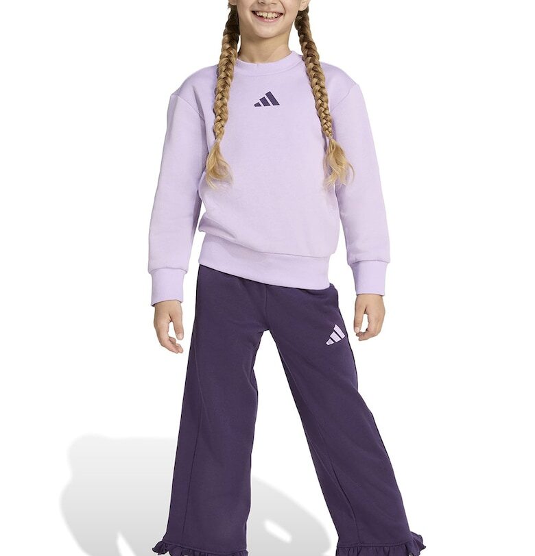 Спортен екип с памук с набран подгъв adidas Sportswear