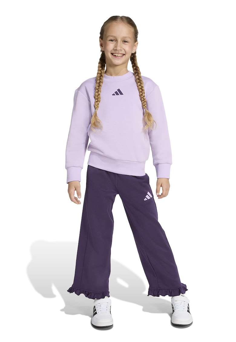 Спортен екип с памук с набран подгъв adidas Sportswear