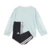 Спортен екип с памук с овално деколте adidas Sportswear