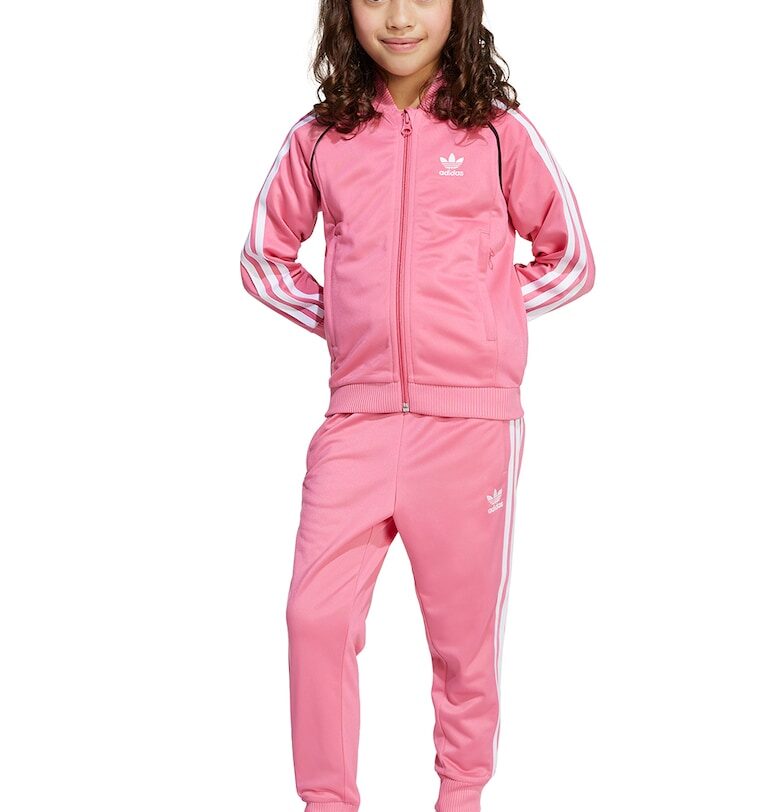 Спортен екип с цип и бродирано лого adidas Originals