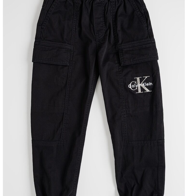 Спортен карго панталон с еластична талия CALVIN KLEIN