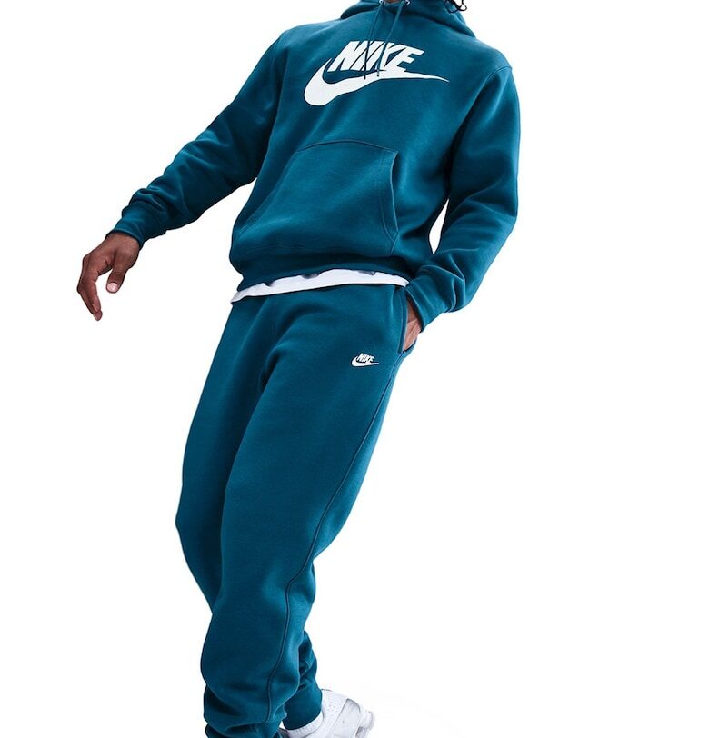 Спортен панталон с връзка и лого Nike