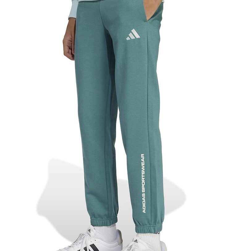 Спортен панталон с връзка и лого adidas Sportswear