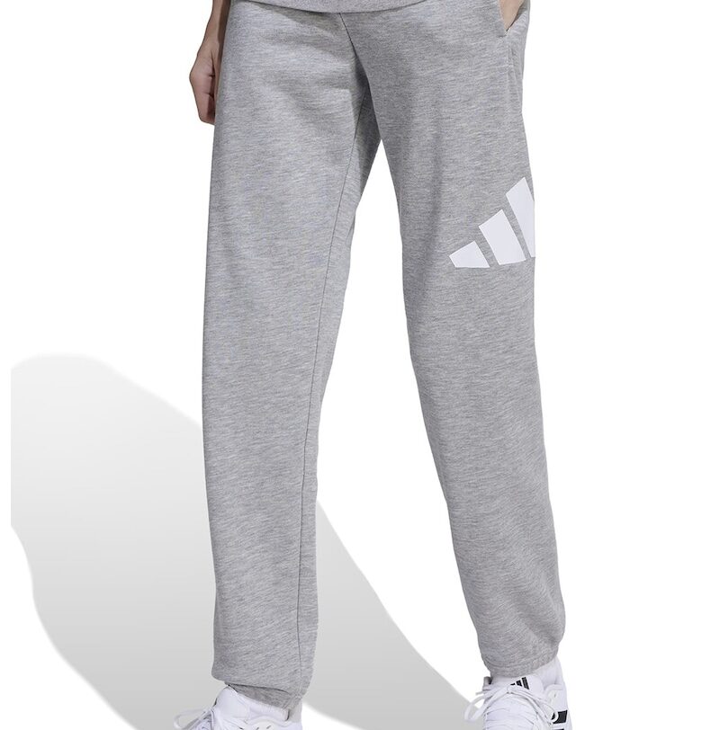 Спортен панталон с лого и връзка adidas Sportswear