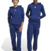 Спортен панталон с памук и връзка adidas Sportswear