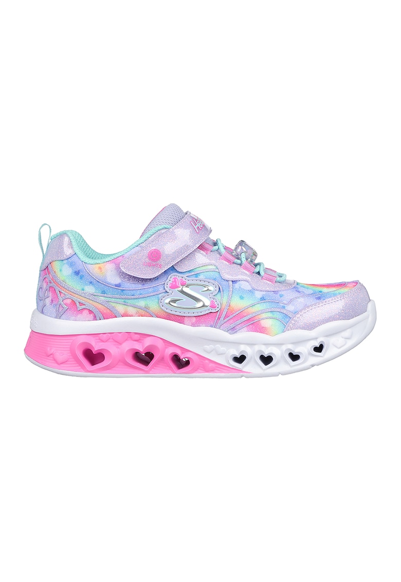 Спортни обувки Flutter Heart Lights с LED светлини Skechers