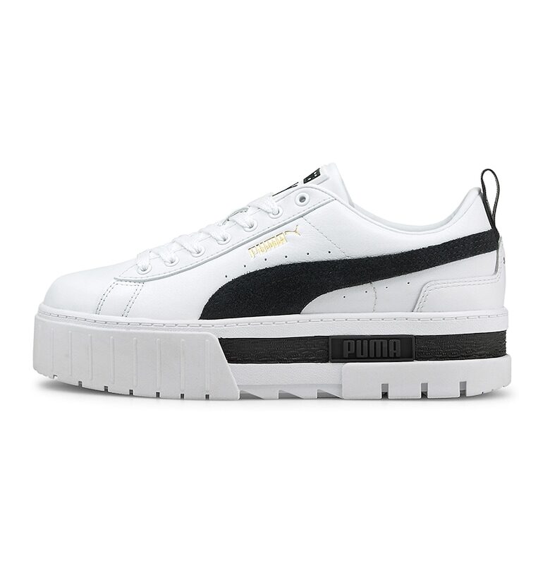 Спортни обувки Mayze с велур и равна платформа Puma