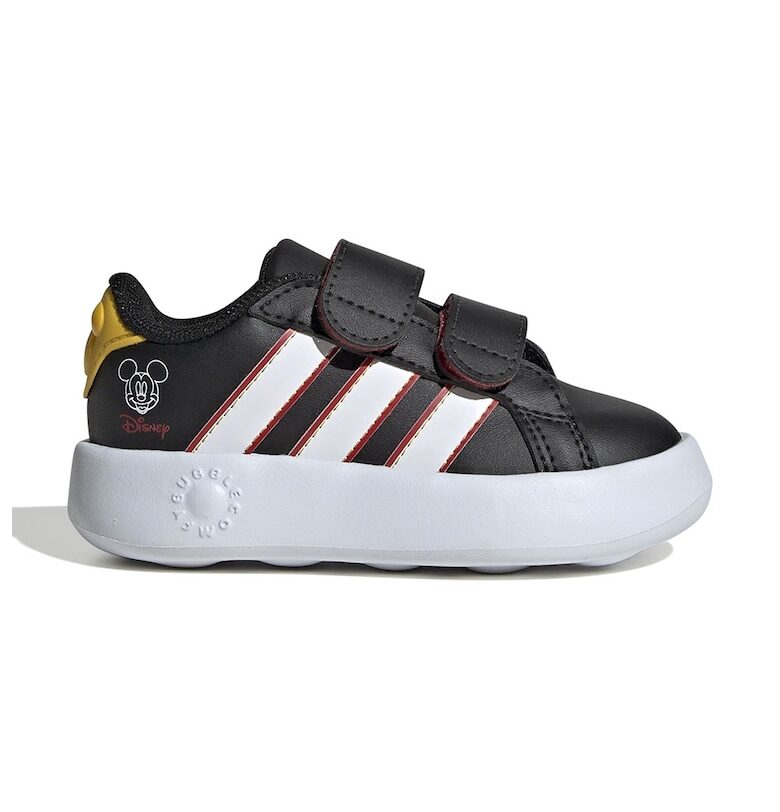 Спортни обувки Mickey Mouse от еко кожа с велкро adidas Sportswear