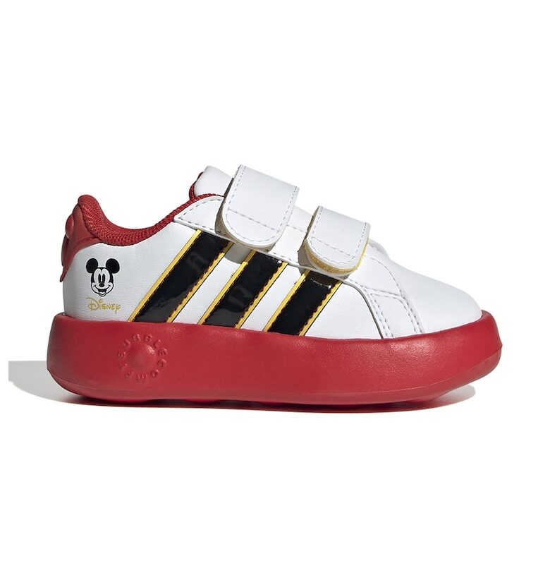 Спортни обувки Mickey Mouse от еко кожа с велкро adidas Sportswear
