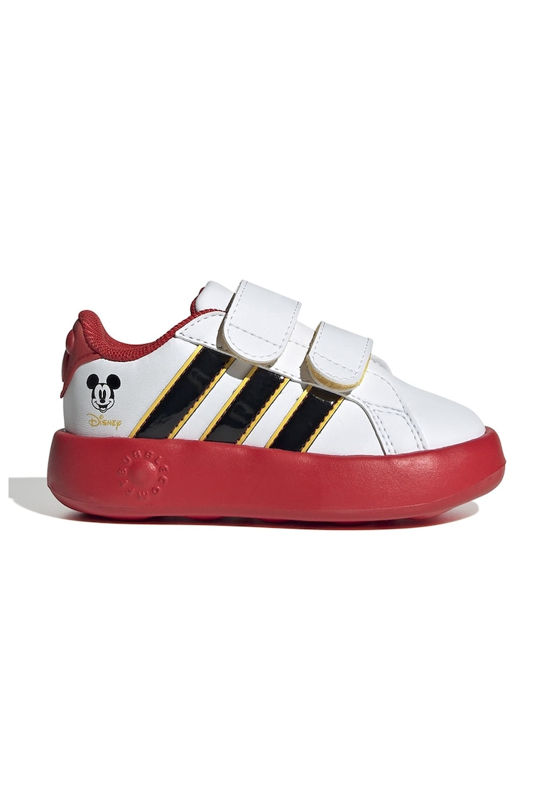 Спортни обувки Mickey Mouse от еко кожа с велкро adidas Sportswear